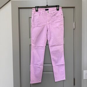NYDJ | Clarissa Ankle Skinny Jeans Lilac Pink Purple 2 / 26